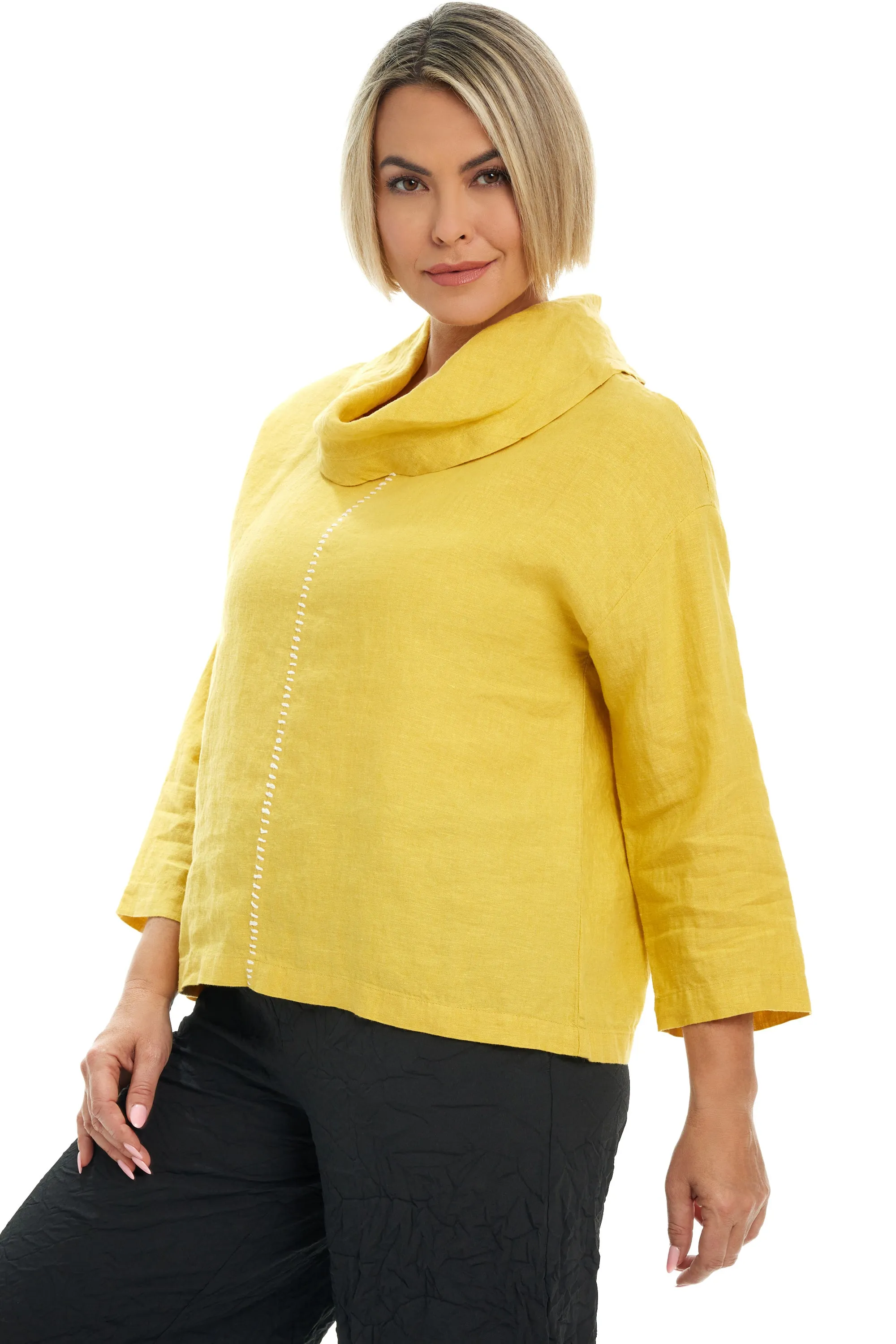 Linen Stay Centered Cowl