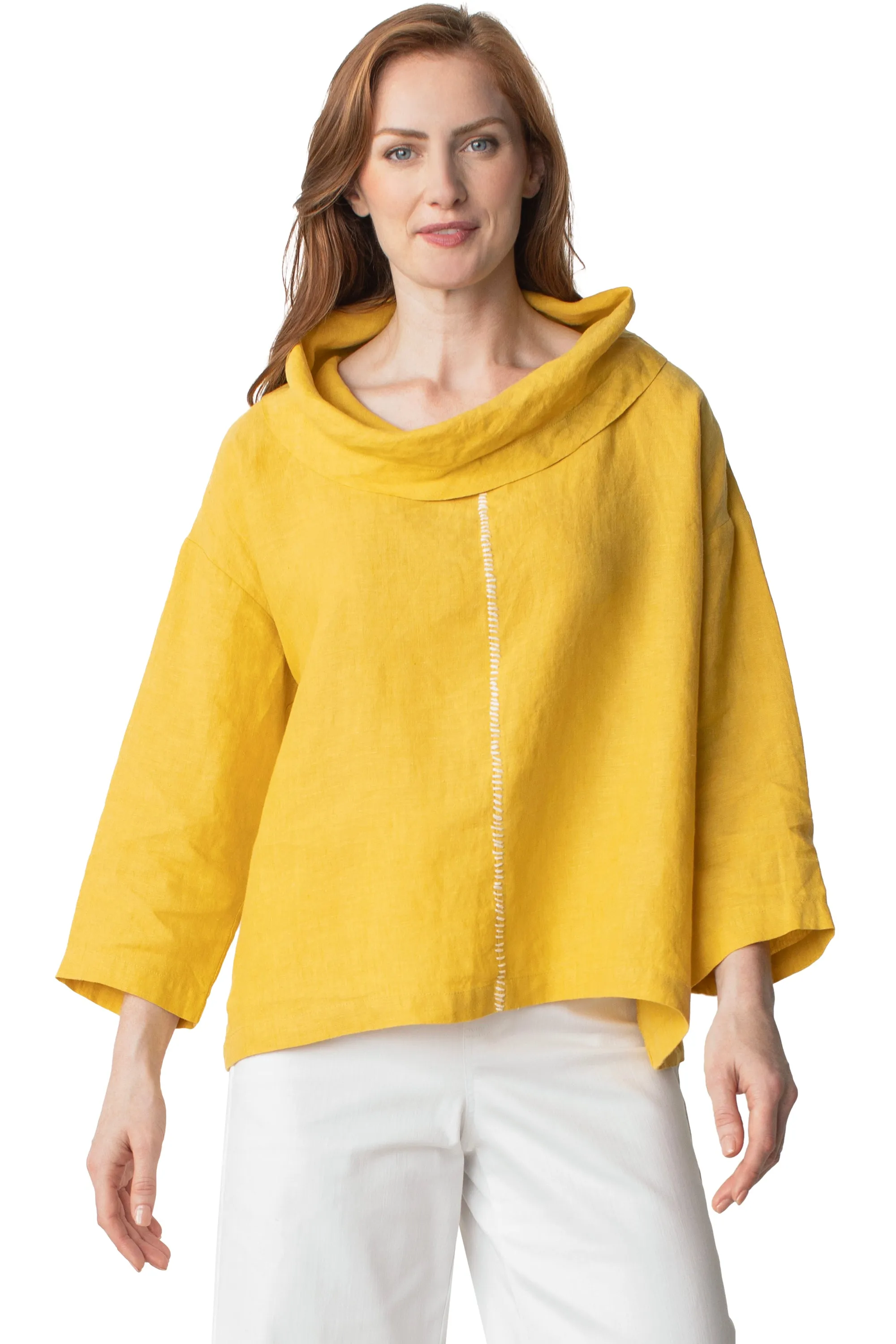 Linen Stay Centered Cowl