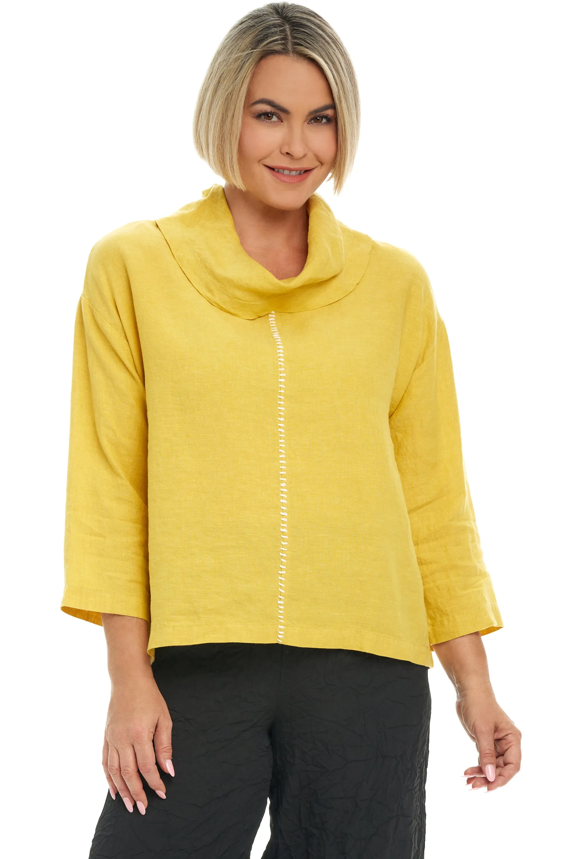 Linen Stay Centered Cowl