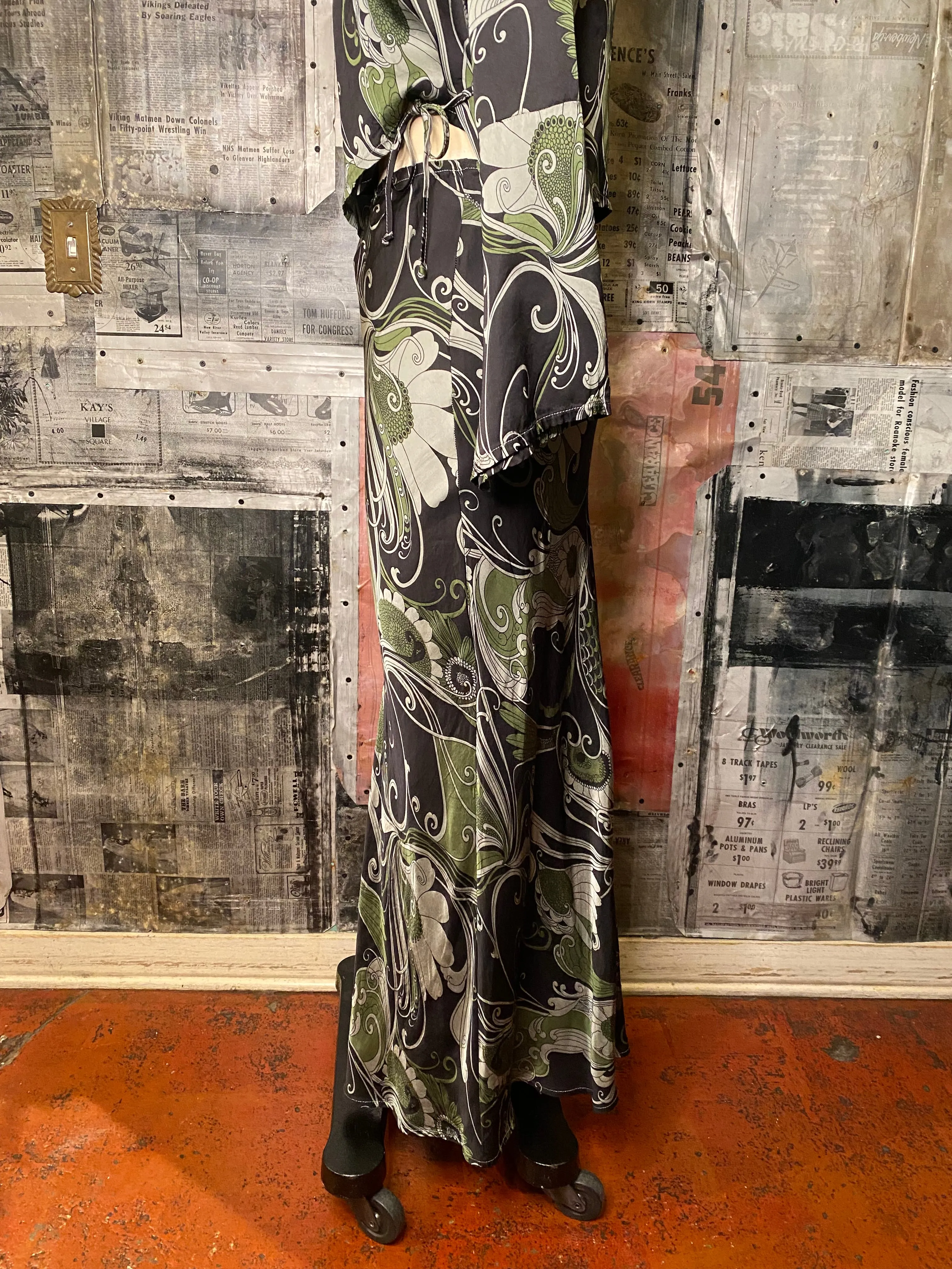 Long Bias Skirt- Gable