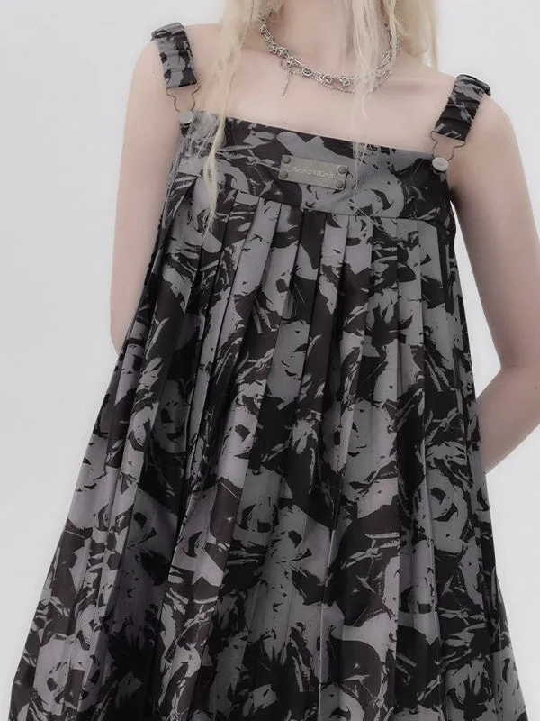 Loose Pleat Doll Sling Skirt