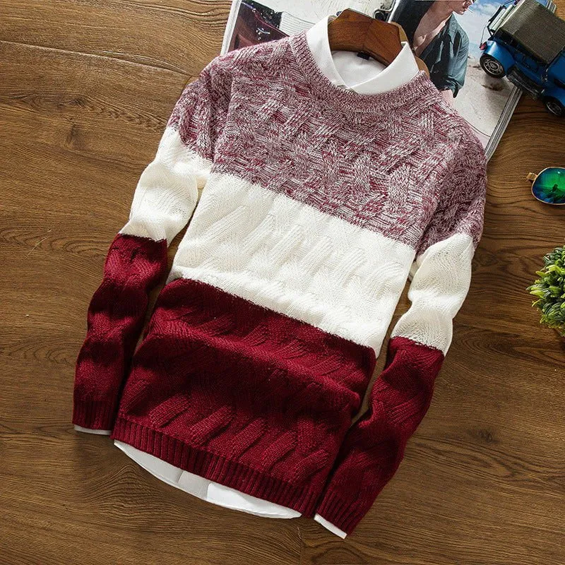 LovelyRLovely Slim Round Neck Pullover Sweater