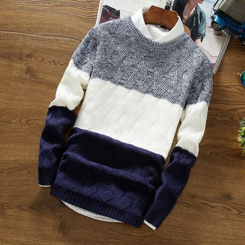 LovelyRLovely Slim Round Neck Pullover Sweater