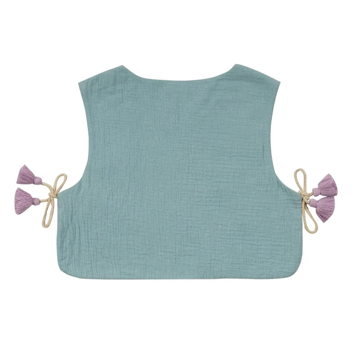 Maina Vest Stone Blue