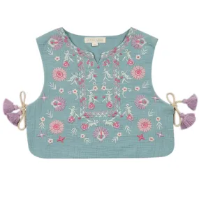 Maina Vest Stone Blue