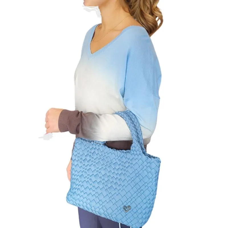 Marc Aurel L/S Sweater - Sky