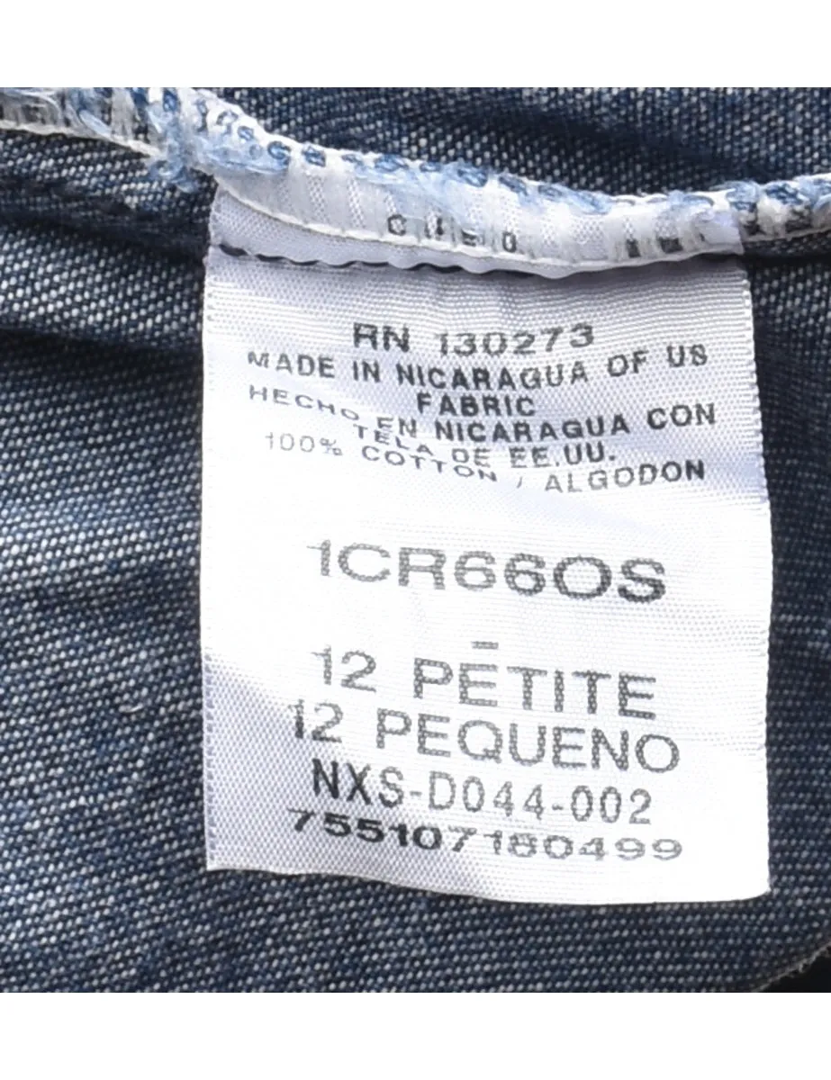 Medium Wash Denim Trousers - W24 L27