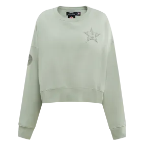 MLB HOUSTON ASTROS NEUTRAL WOMEN'S CREWNECK (MOSS)
