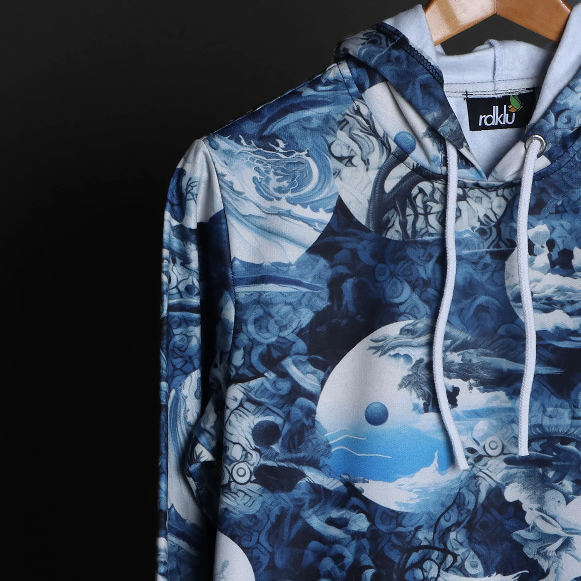 Moon Printed Hoodie#33