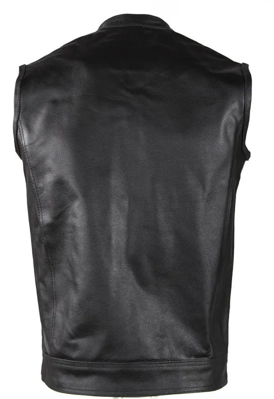 Motorcycle Club Vest With Gun Pockets Heavy Duty Club Vest