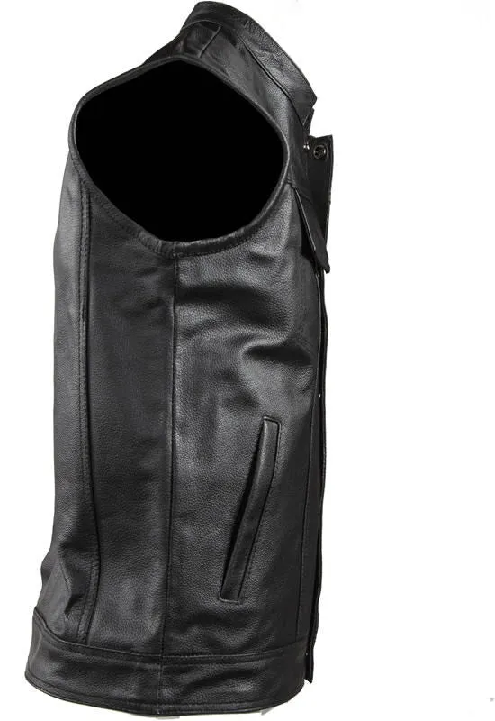 Motorcycle Club Vest With Gun Pockets Heavy Duty Club Vest