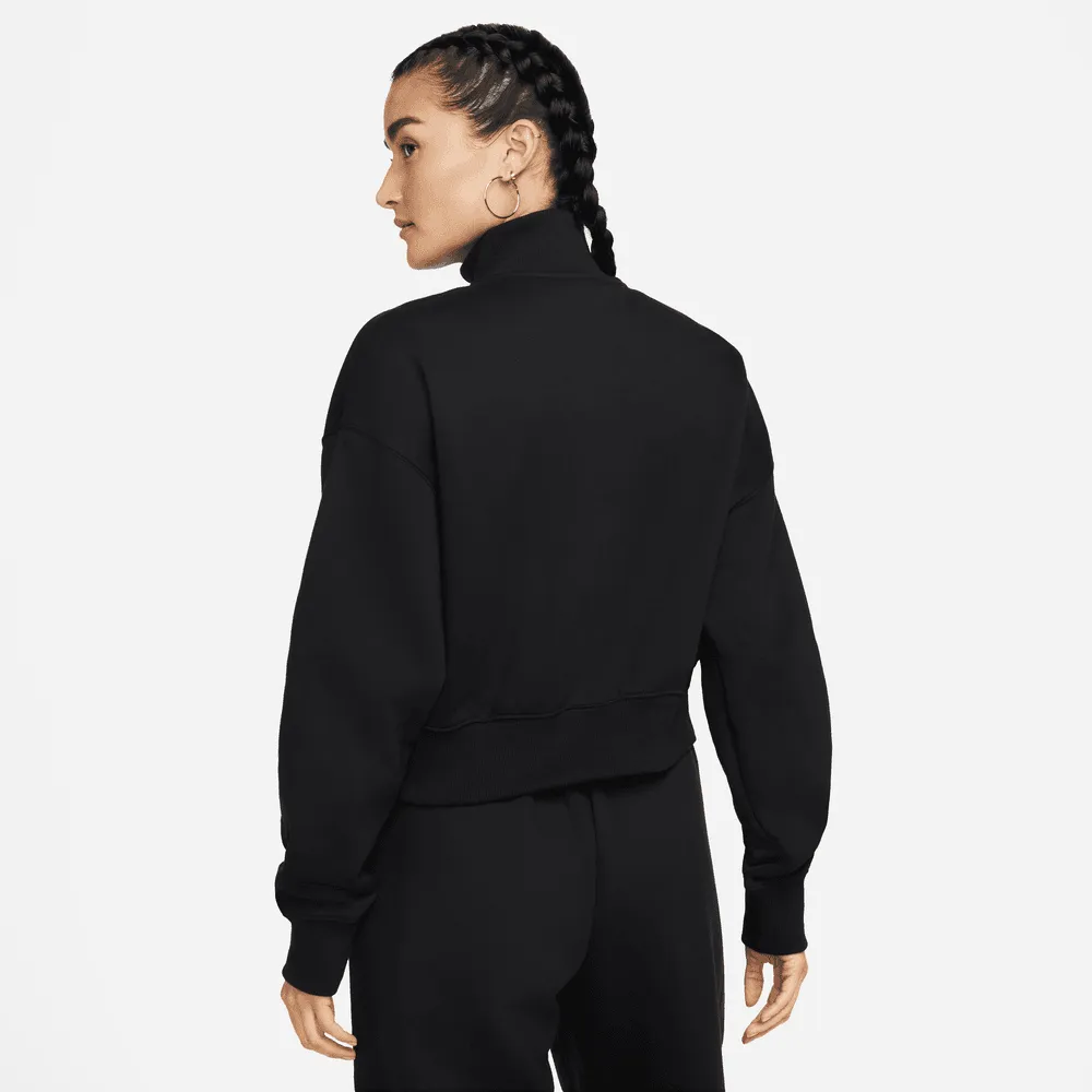 Nike Sportswear Phoenix Fleece Women's 1/2-Zip Cropped Sweatshirt (2 Colors)