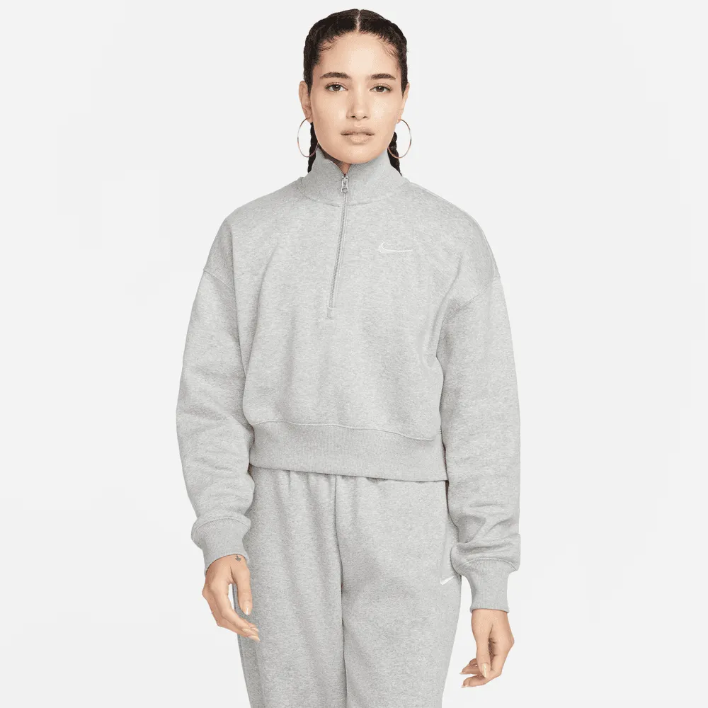 Nike Sportswear Phoenix Fleece Women's 1/2-Zip Cropped Sweatshirt (2 Colors)