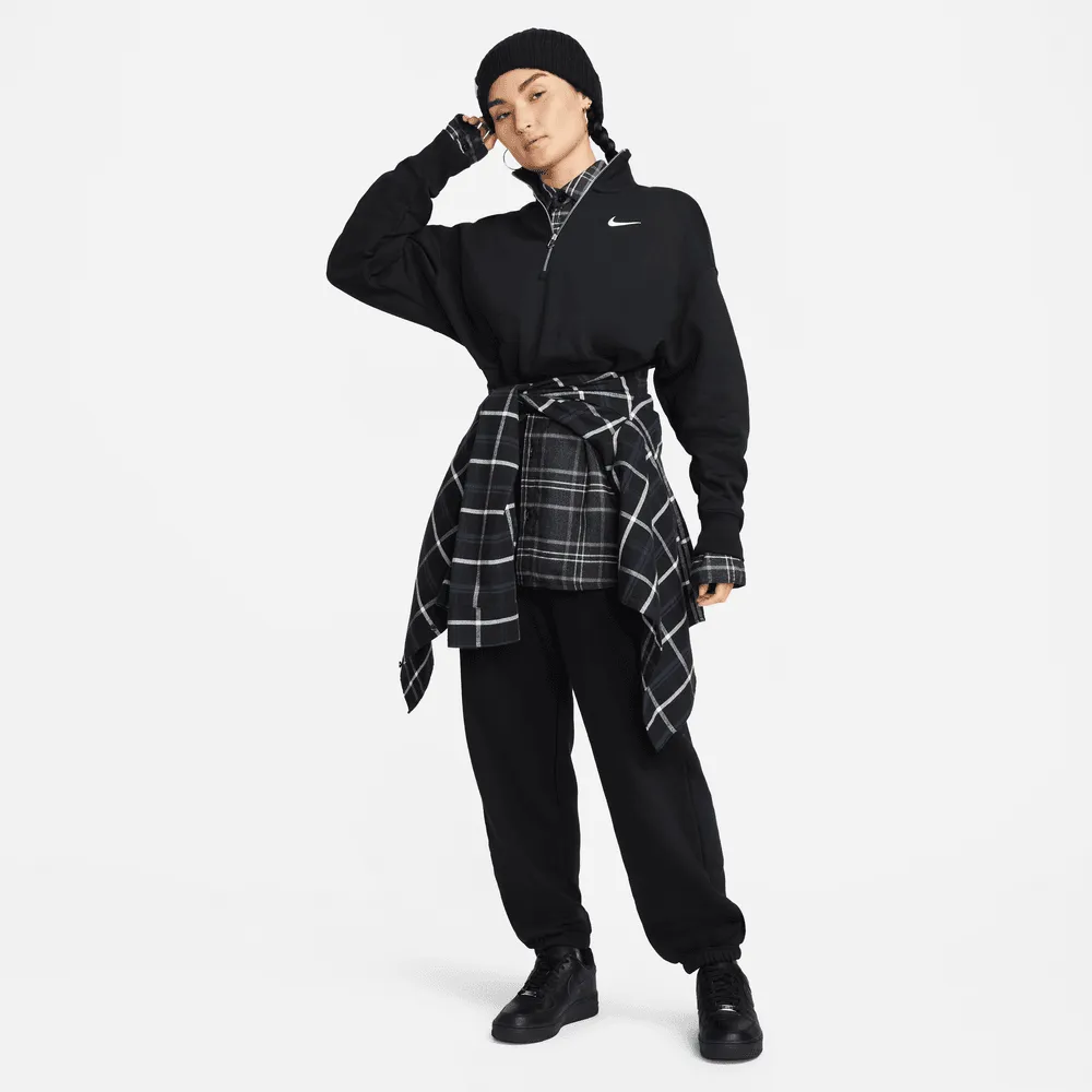 Nike Sportswear Phoenix Fleece Women's 1/2-Zip Cropped Sweatshirt (2 Colors)