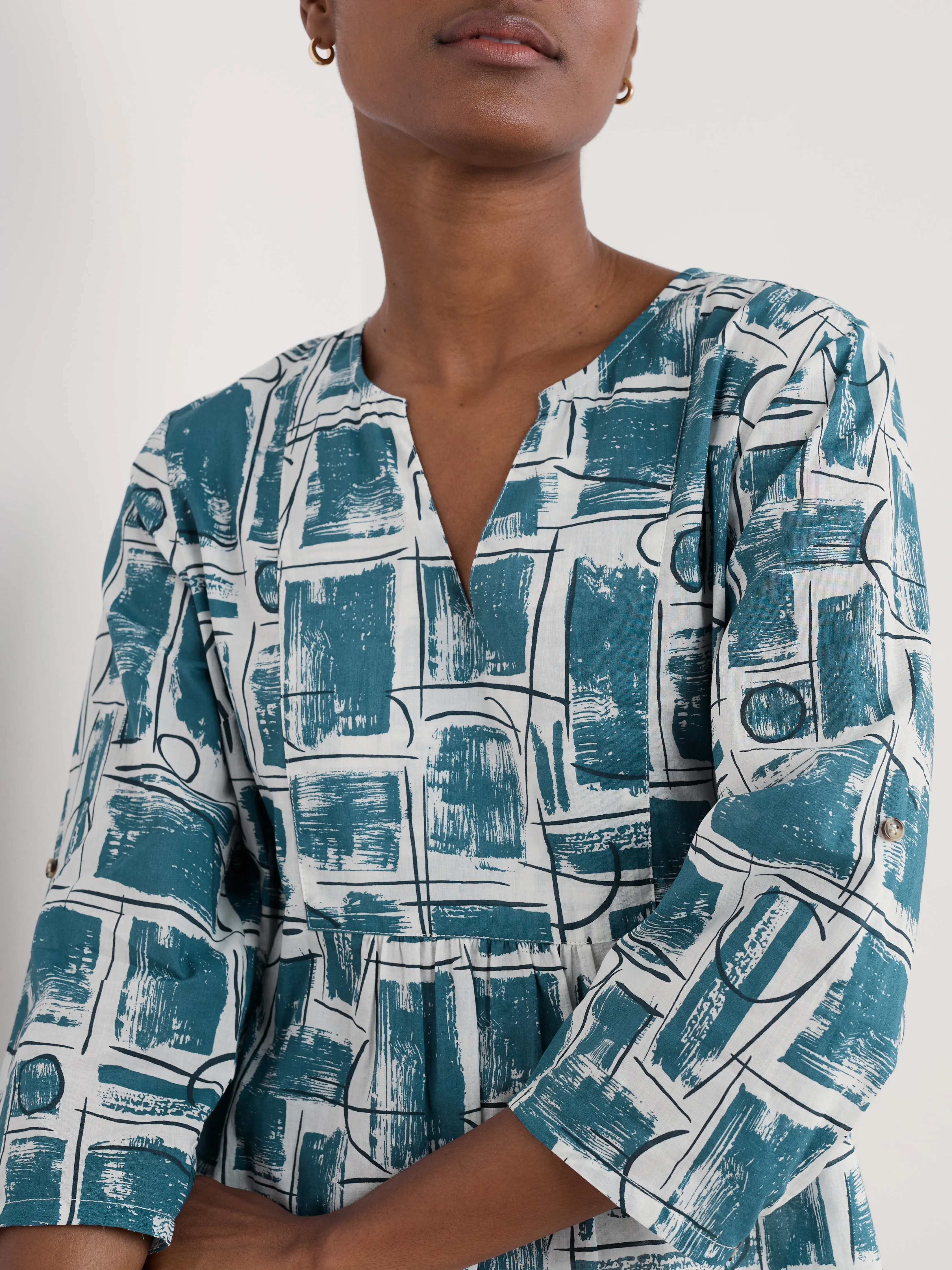 Op Art Tunic