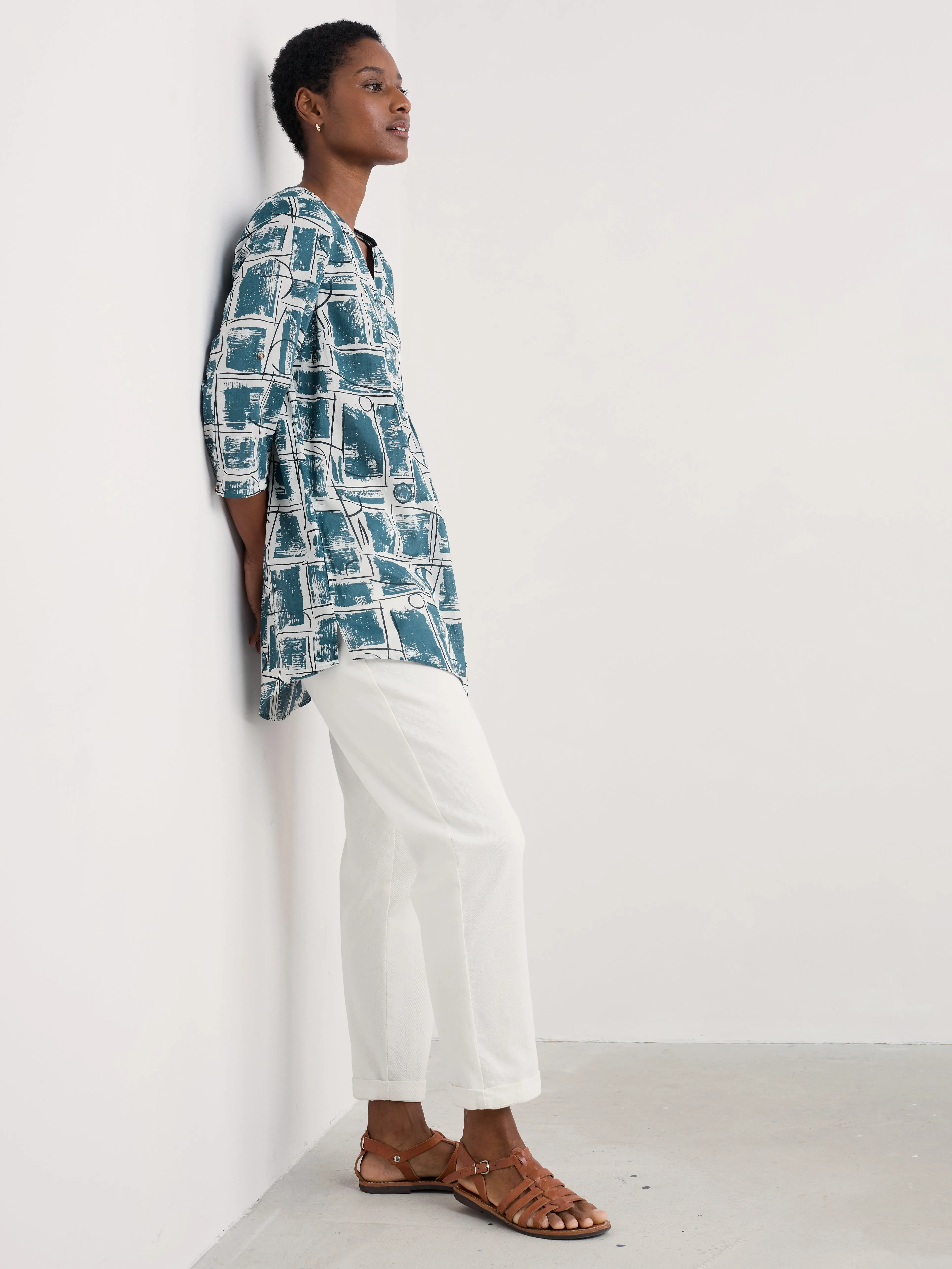 Op Art Tunic