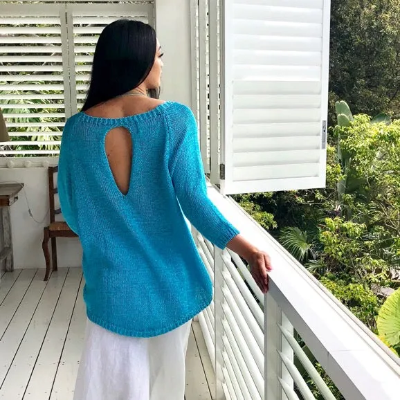 Open Back Pullover