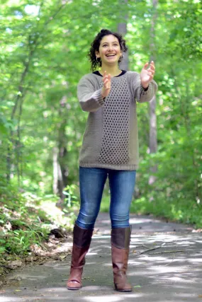 Pebbled Path Pullover