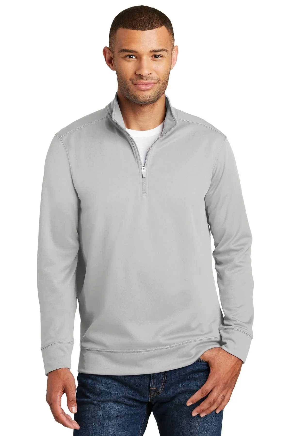 Port & Company ® Performance Fleece 1/4-Zip Pullover Sweatshirt. PC590Q