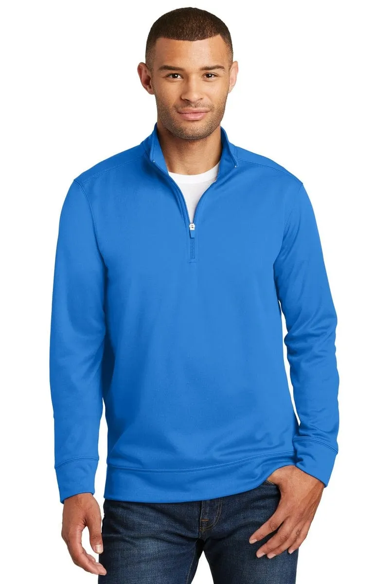 Port & Company ® Performance Fleece 1/4-Zip Pullover Sweatshirt. PC590Q