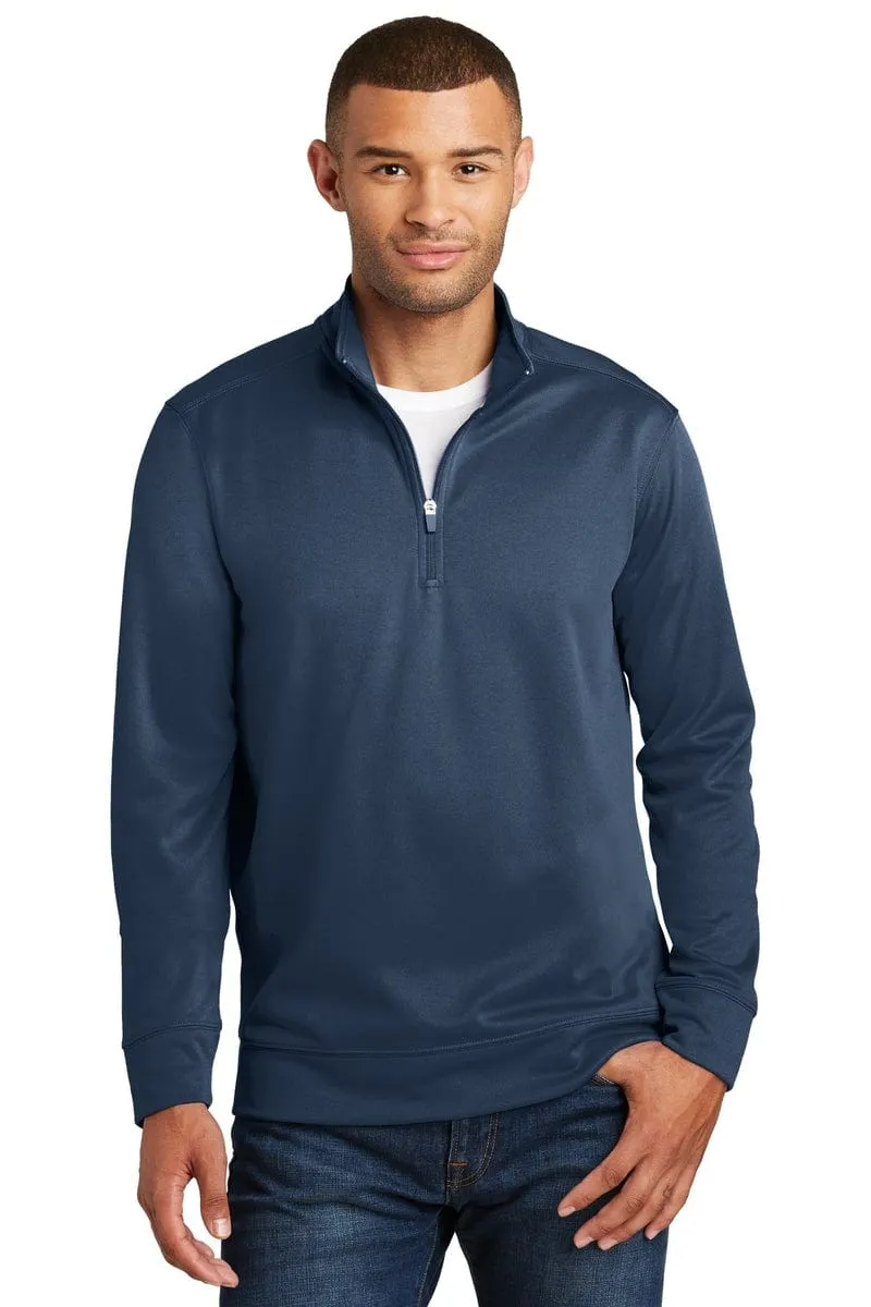 Port & Company ® Performance Fleece 1/4-Zip Pullover Sweatshirt. PC590Q