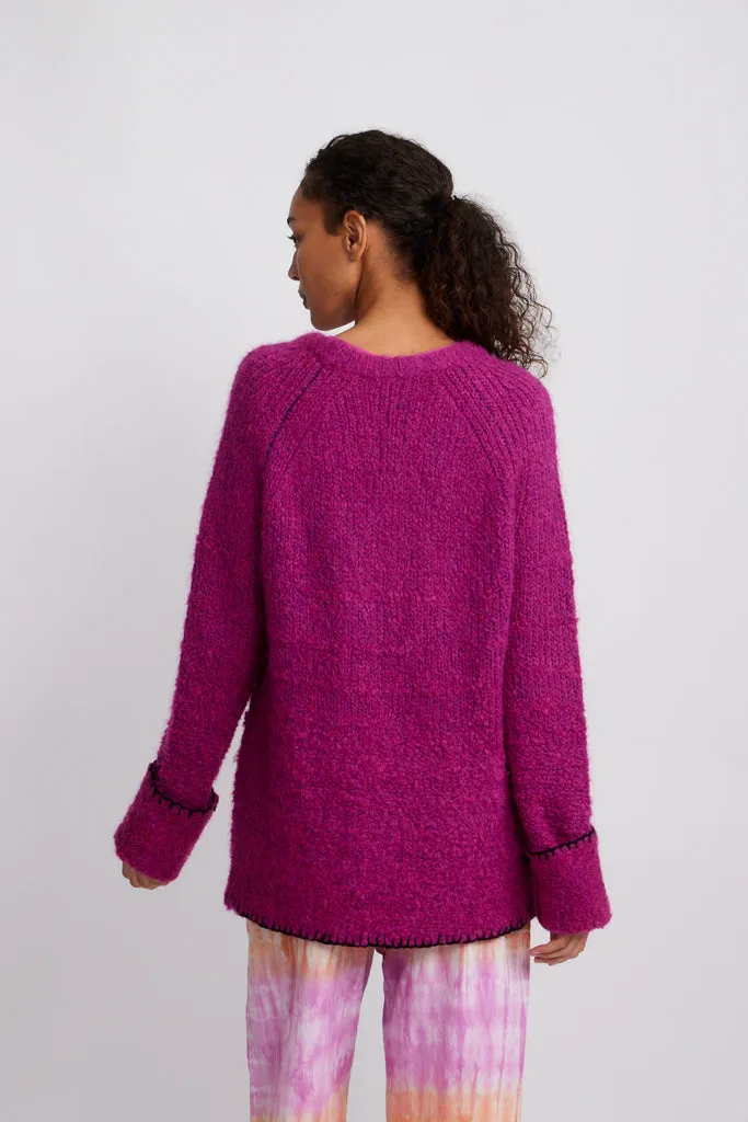 Pullover, Fuchsia