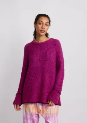 Pullover, Fuchsia