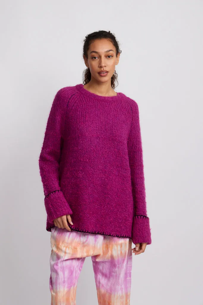 Pullover, Fuchsia