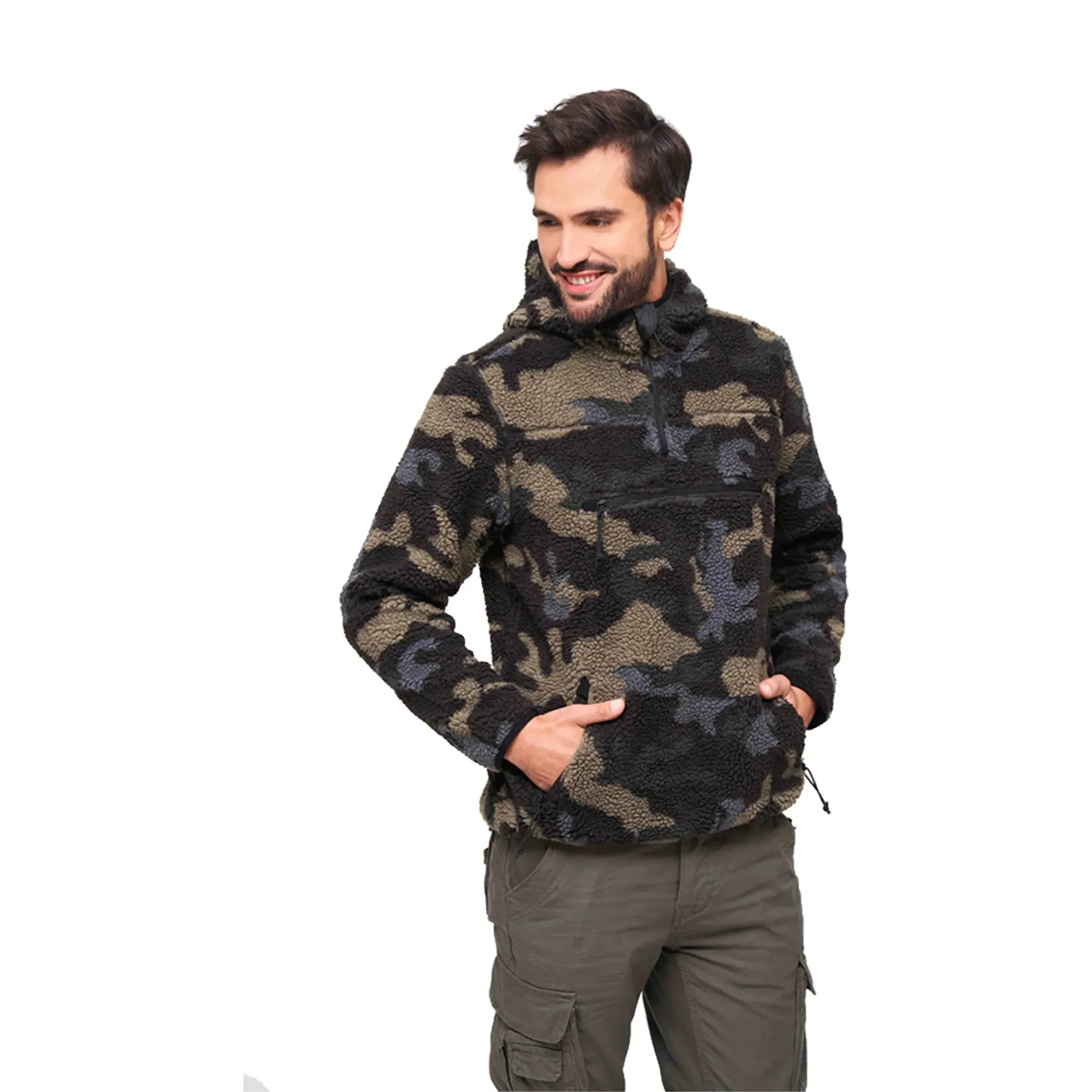 Pullover Teddyfleece Worker