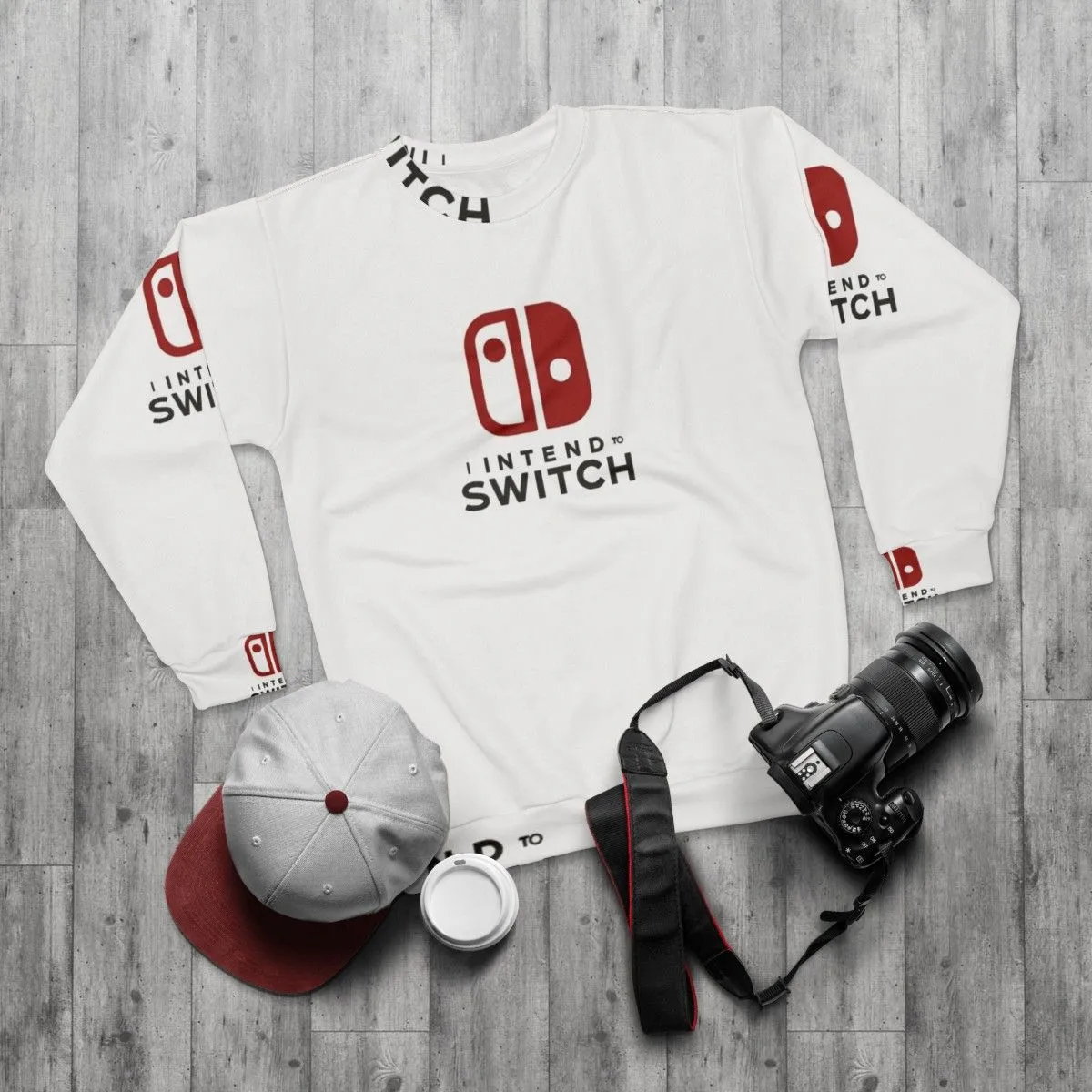 "I Intend To Switch" Dissociative Disorder & Plural Pride Sweatshirt