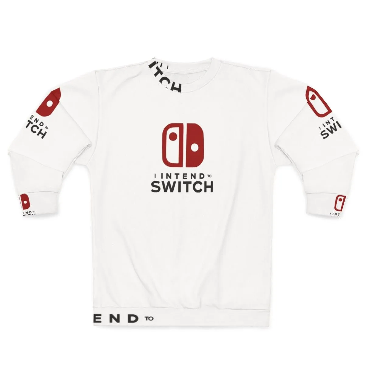 "I Intend To Switch" Dissociative Disorder & Plural Pride Sweatshirt