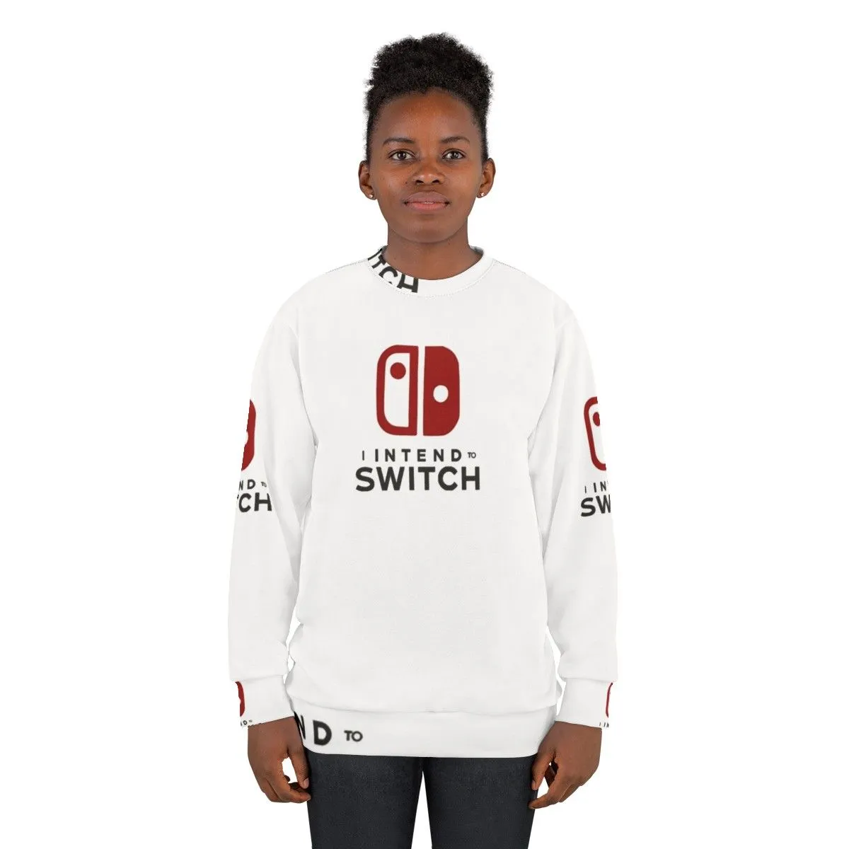 "I Intend To Switch" Dissociative Disorder & Plural Pride Sweatshirt