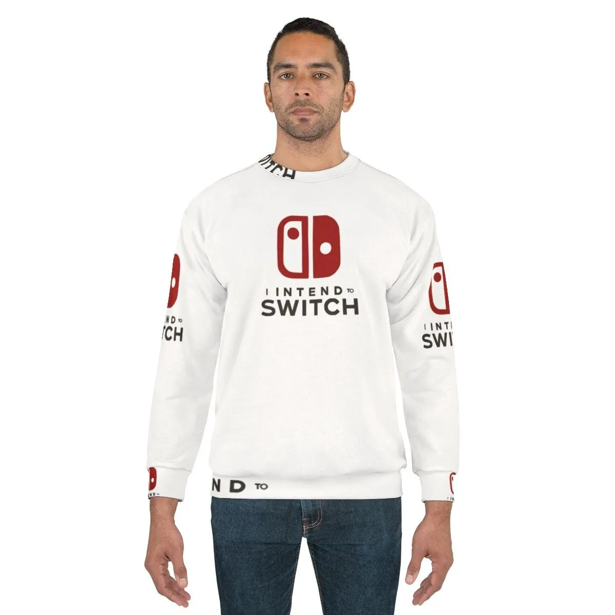 "I Intend To Switch" Dissociative Disorder & Plural Pride Sweatshirt