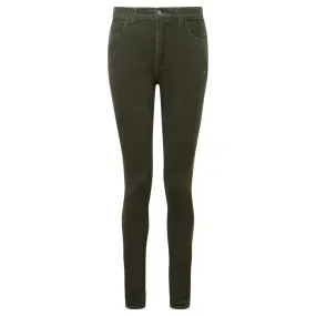 Schoffel Clover Ladies Cord Jean - Forest