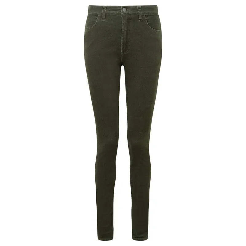 Schoffel Clover Ladies Cord Jean - Forest