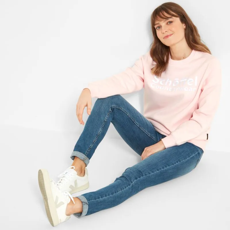 Schoffel St Helier Ladies Sweatshirt - Blush