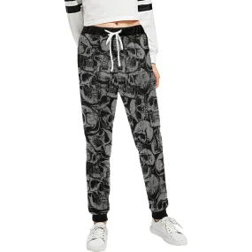 Silver Skull Casual Sweatpants