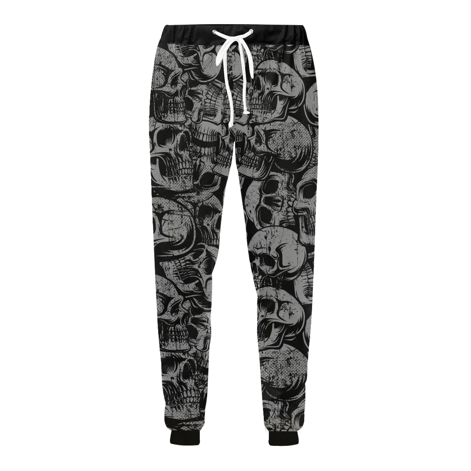 Silver Skull Casual Sweatpants