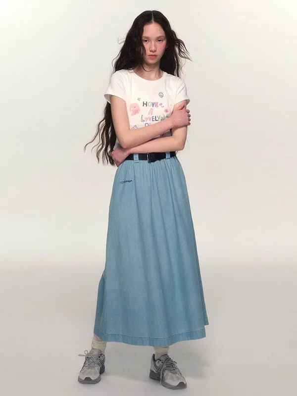 Simple Long Skirt