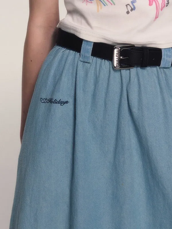 Simple Long Skirt