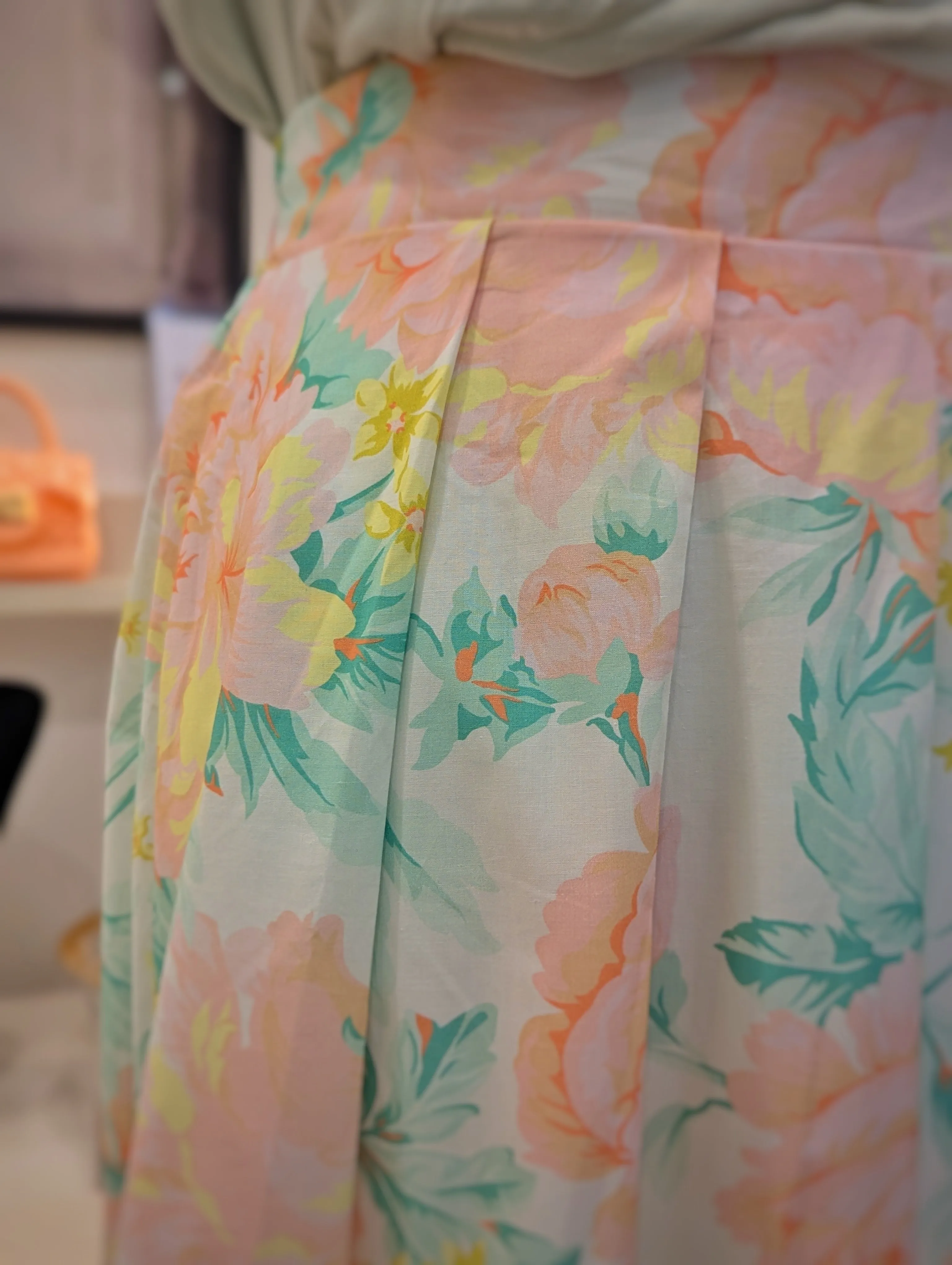 Soft Petal Floral Skirt