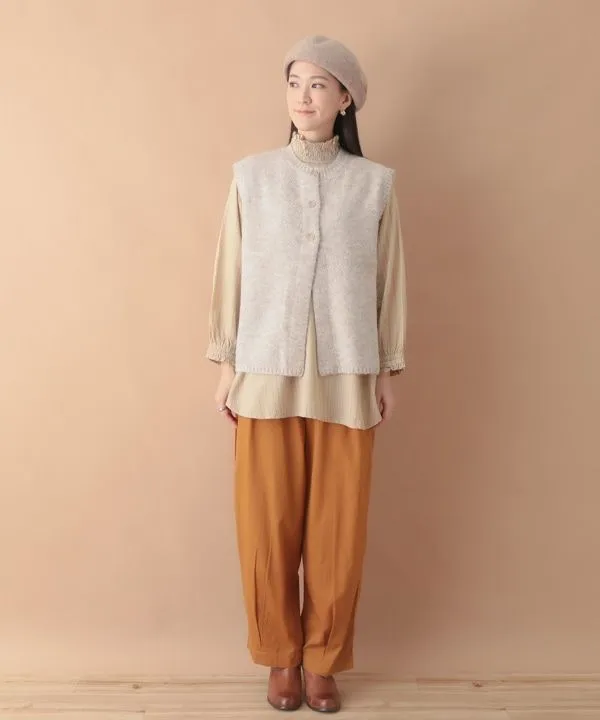 Softly knit 2-way vest 24W063