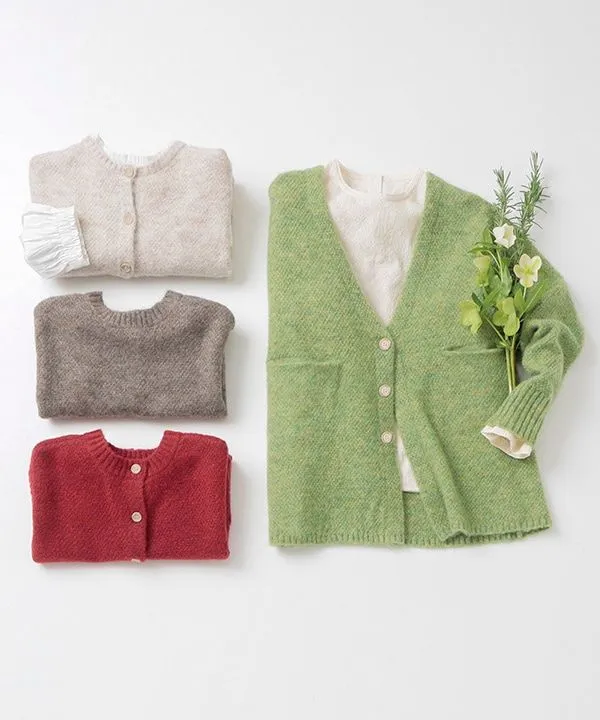 Softly knit 2-way vest 24W063