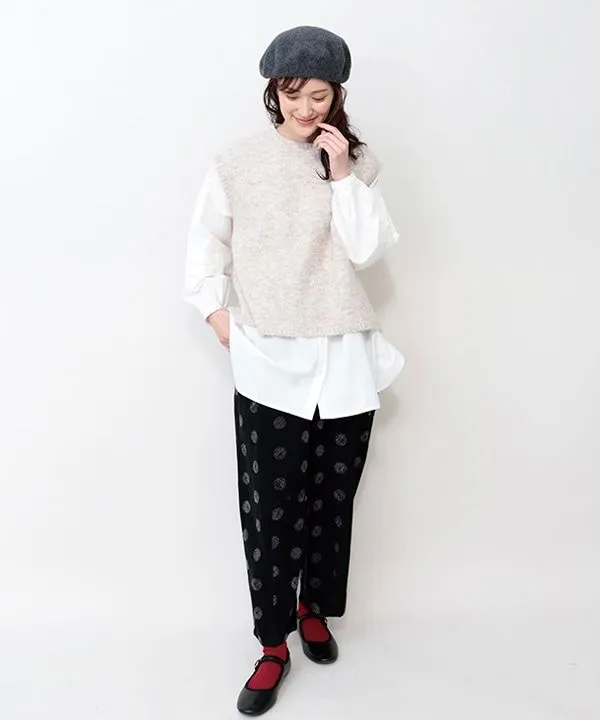 Softly knit 2-way vest 24W063