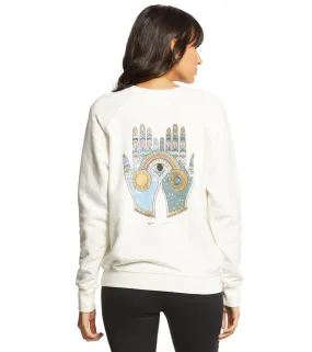 Spiritual Gangster Hands Classic Crew Sweatshirt