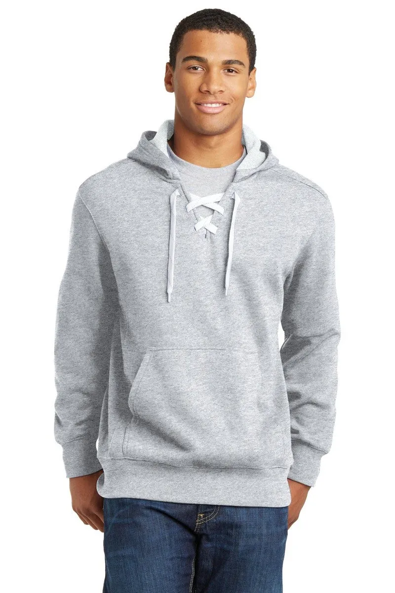 Sport-Tek ST271: Lace Up Pullover Hooded Sweatshirt