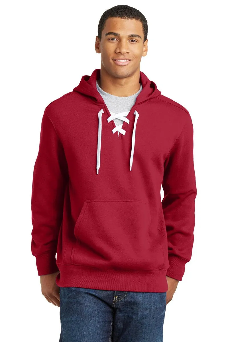 Sport-Tek ST271: Lace Up Pullover Hooded Sweatshirt