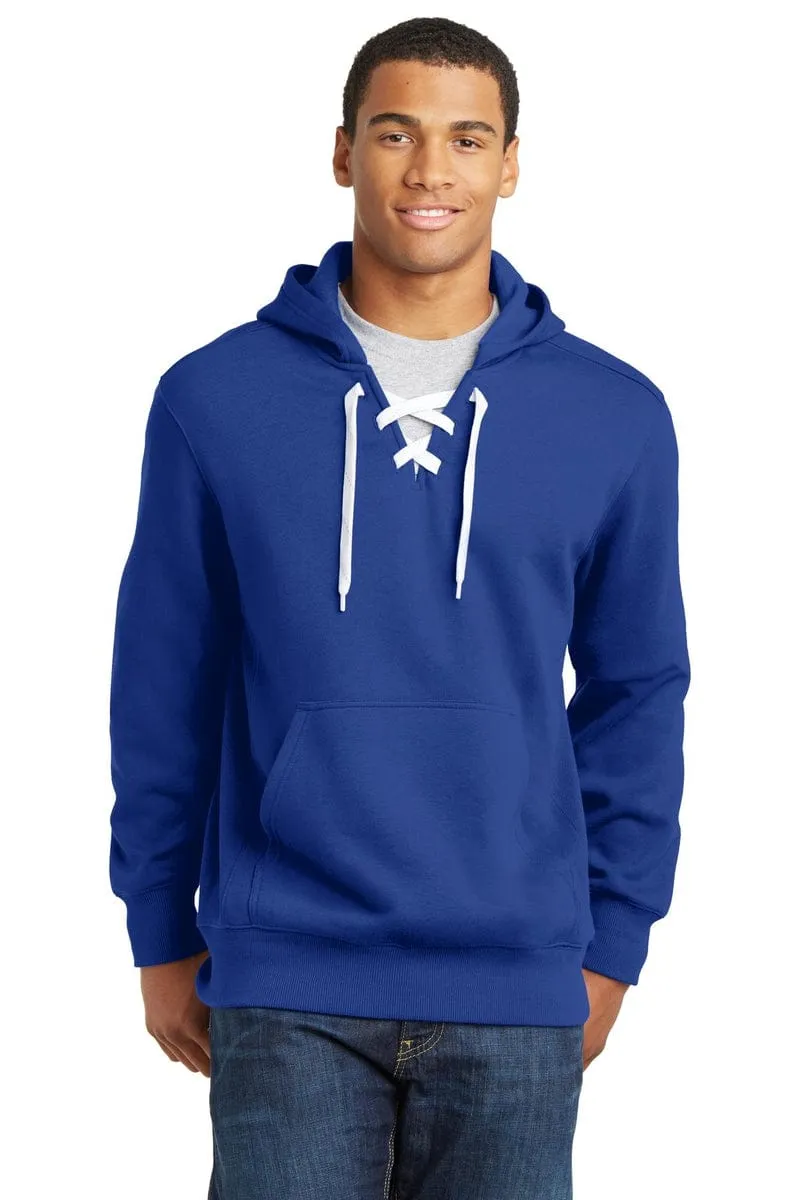 Sport-Tek ST271: Lace Up Pullover Hooded Sweatshirt