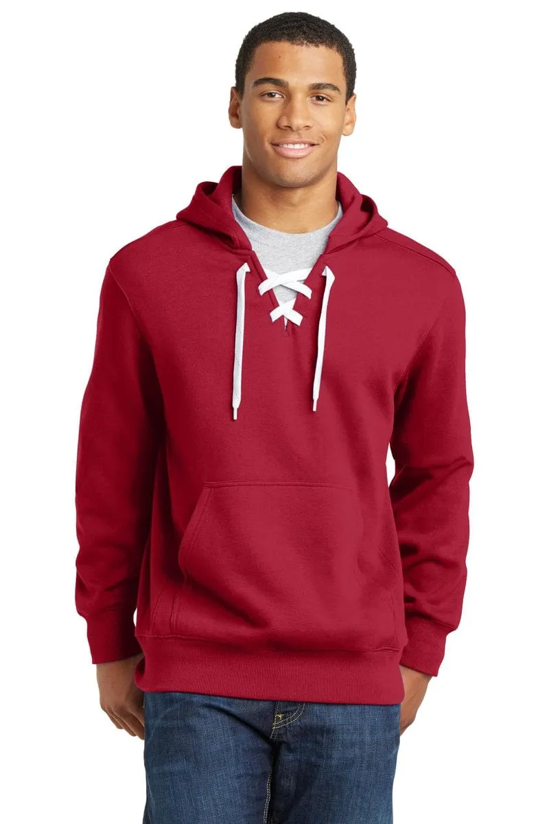 Sport-Tek ST271: Lace Up Pullover Hooded Sweatshirt