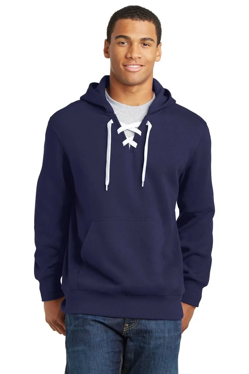 Sport-Tek ST271: Lace Up Pullover Hooded Sweatshirt